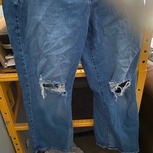 Selling wide cuff jeans, size 31 FOREVER 21 brand